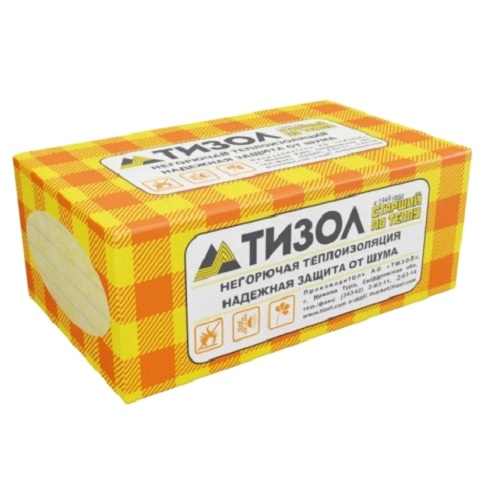 Утеплитель Тизол-Фасад 110 1000х600х150 мм, 2 шт/уп, 1,2 м²