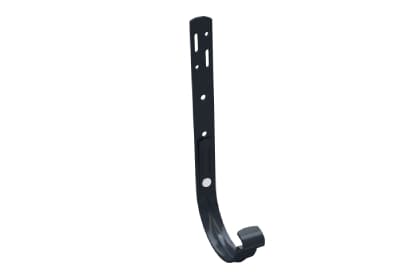 Кронштейн желоба усиленный металлический Braas Steel, 4х310 мм, графит