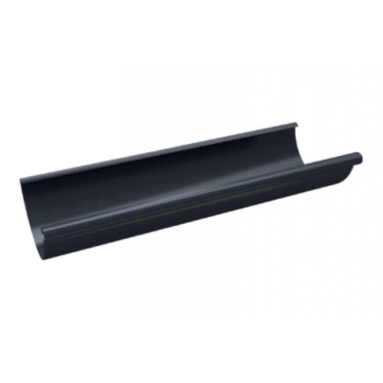 Желоб водосточный BRAAS Steel, 3000х125мм, графит