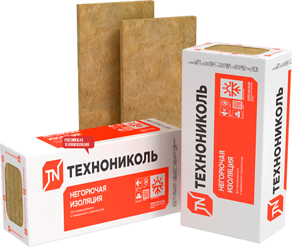 Утеплитель Технониколь ТехноФас Эффект 1200х600х100 мм, 3 шт/уп, 2,16 м²