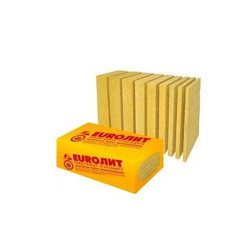 Утеплитель Тизол Евро-ЛИТ 80 1000х600х150 мм, 3 шт/уп, 1,8 м²