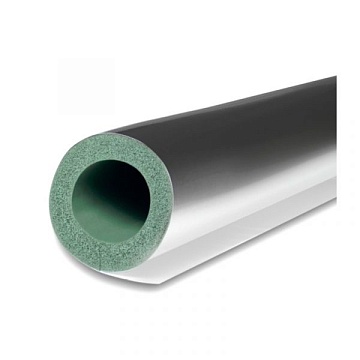 Трубка теплоизоляционная K-FLEX ECO Black AL CLAD 32х28 мм, вспененный каучук, 1 м (уп. 12 м)