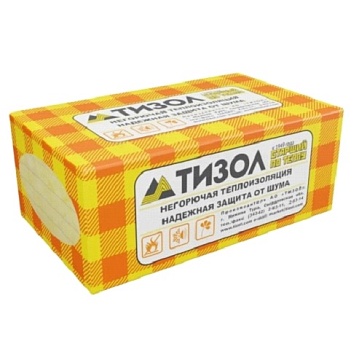 Утеплитель Тизол-Фасад 110 1000х600х150 мм, 2 шт/уп, 1,2 м²