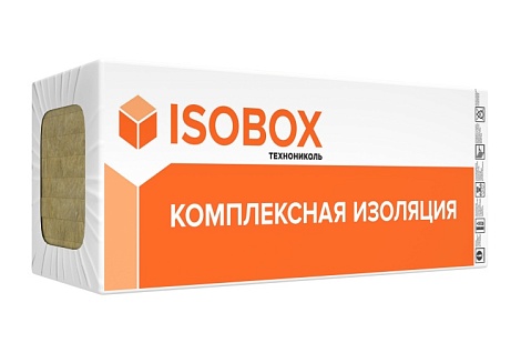 Утеплитель Изобокс Инсайд 1200х600х50 мм, 6 шт/уп, 4,32 м²