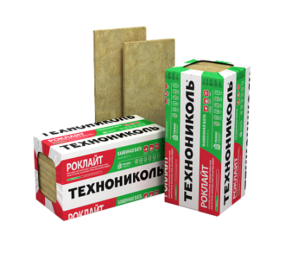 Утеплитель Технониколь РокЛайт 1200х600х50 мм, 8 шт/уп, 5,76 м²