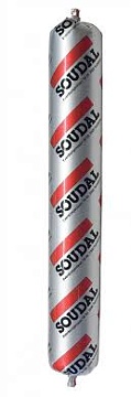 Герметик полиуретановый Soudal Soudaflex 40 FC, серый, 600 мл