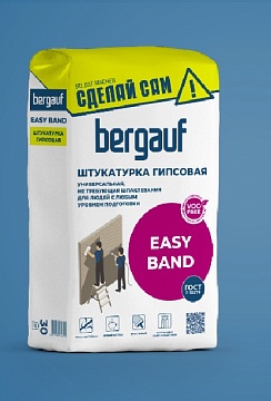Штукатурка гипсовая универсальная Bergauf (Бергауф) Easy Band, 30 кг