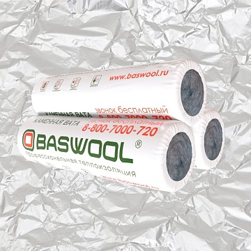 Мат прошивной BASWOOL МП-60 в металлической сетке ГОСТ 21880-2022 3000х1200х60 мм, 3,6 м²